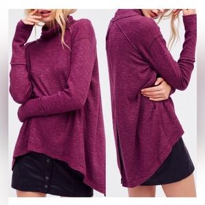 Free People turtleneck lightweight sweater
